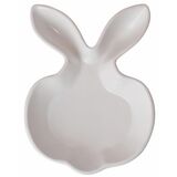 Easter Glamour, talerz wielkanocny, zając biały