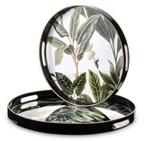 Egzotic Home, stylowa taca melaminowa, kpl.2szt