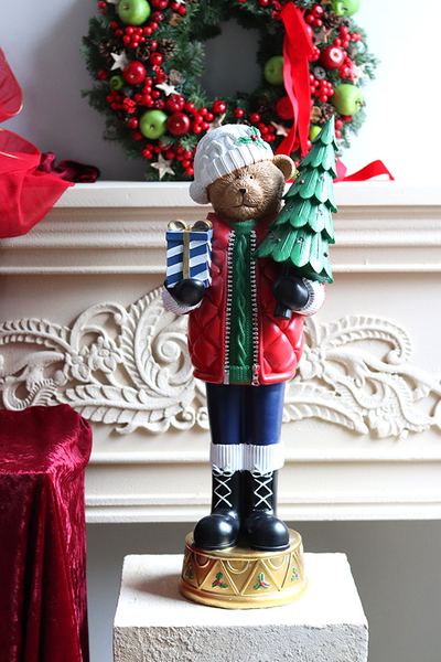 Winter Ball, figurka bombki ceramiczne	