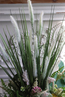 Merita, kompozycja z traw z sukulentami