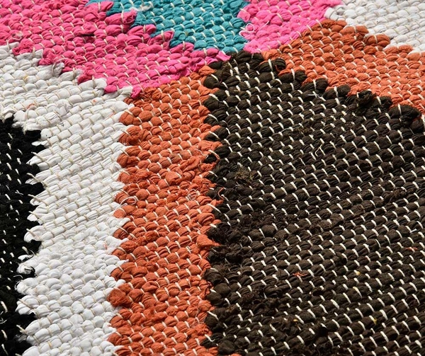 Boho Chodnik 2, pleciony chodnik