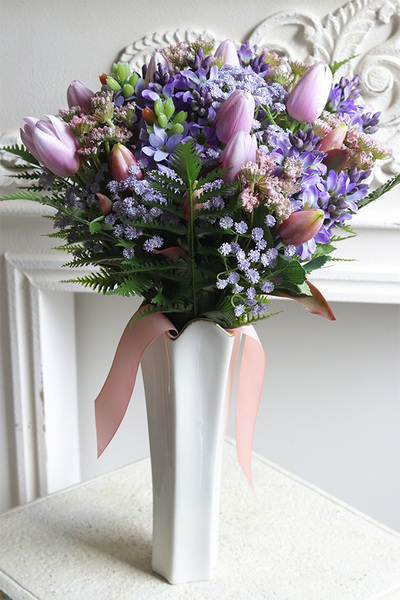 Fioletowa Nadzieja, bukiet do wazonu