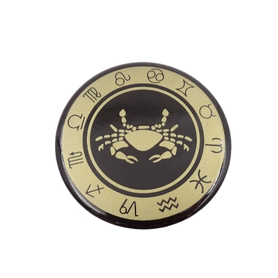 znak zodiaku Rak, magnes dekoracyjny, śr.6cm