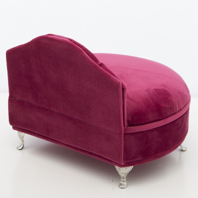 szkatułka / puzderko Florencja Simple Malina, wym.15x19.5x16cm