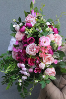 Pink Derette, komplet dekoracji nagrobnych