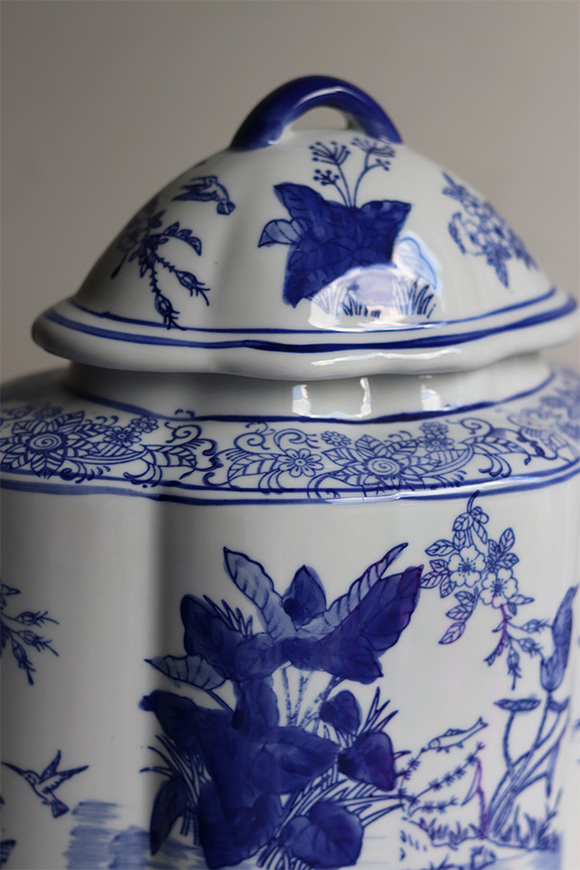 Jeju amfora pojemnik z pokrywką	