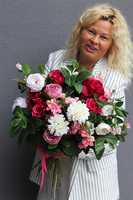 Gracjana, bukiet do wazonu z polnych kwiatów