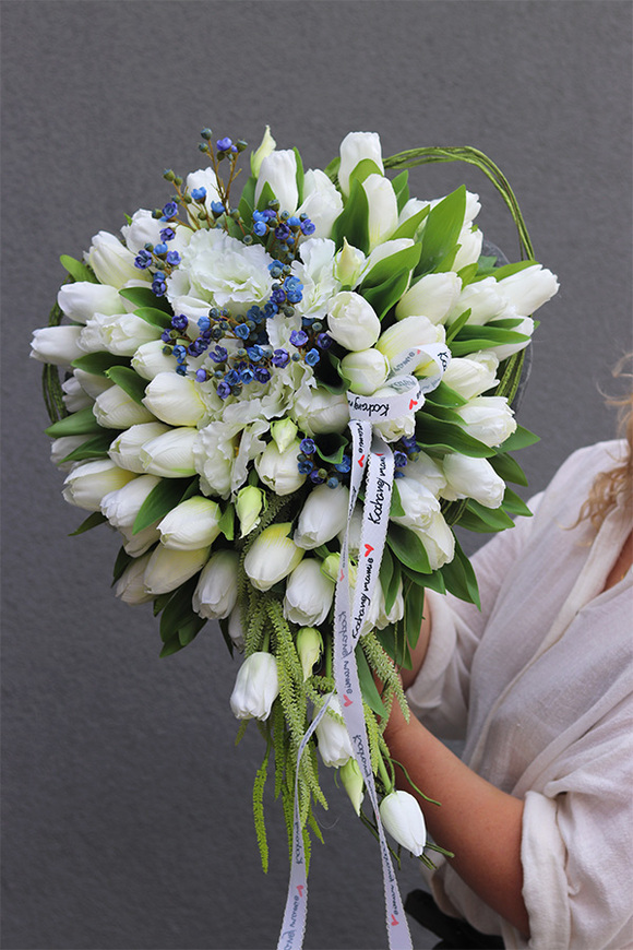 White Heart, wiosenny komplet dekoracji nagrobnych