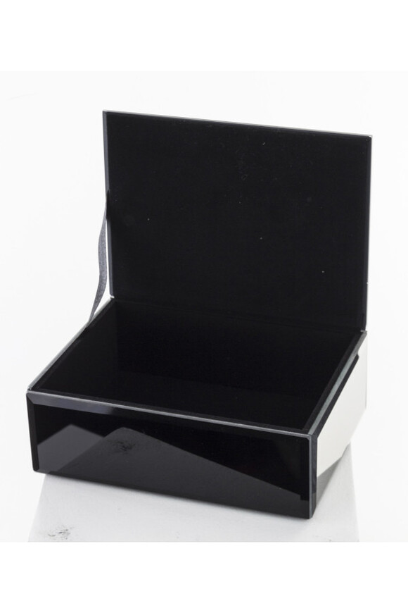 Gossamer Black szklane puzderko szkatułka