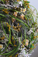 W Gnieździe, wiosenny wianek z gałązek