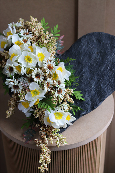 Volcan Heart, dekoracja nagrobna w kształcie serca