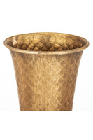 Porto Gold A, efektowny złoty puchar / wazon, wym.46x15x15cm