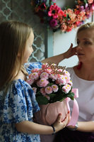 Stokrotki Dla Mamy, kompozycja kwiatowa w doniczce