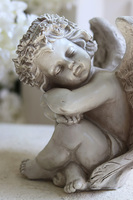Aniołek Drzemiący LED, figurka dekoracyjna