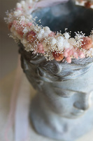 Rusałka, wianek na głowę z roślin stabilizowanych, rozmiar uniwersalny