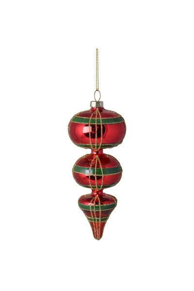 American XMAS, szklane bombki w pudełku