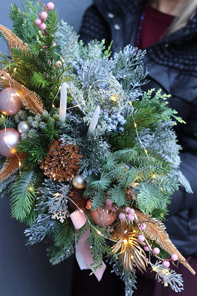 Cinderella Winter, stroik świąteczny