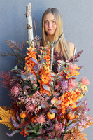 Moko Autumn Extra 2, ekskluzywna kompozycja w donicy fiberglass