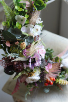 asymetryczny wiosenny wianek, Ptaszek na Gałęzi