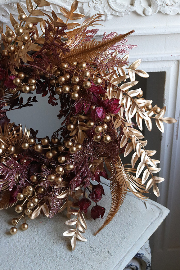 Złota Villa Mini, efektowny wianek w złocie