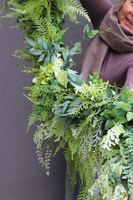 Veronea, girlanda z zielonych zwisających pędów, dł.100cm