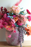 Bollywood Premium, kompozycja kwiatowa w energetycznych kolorach