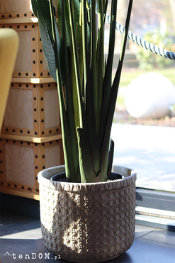 Bananowiec Boho, sztuczna roślina w donicy, wys.200cm 