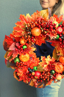 Autumn Premium 2, dekoracyjny wianek na drzwi