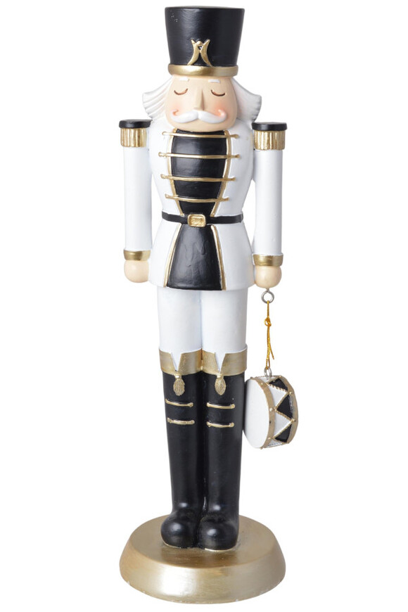 Nutcracker III, figurka dziadek do orzechów z bębenkiem, duży, wys.29.5cm