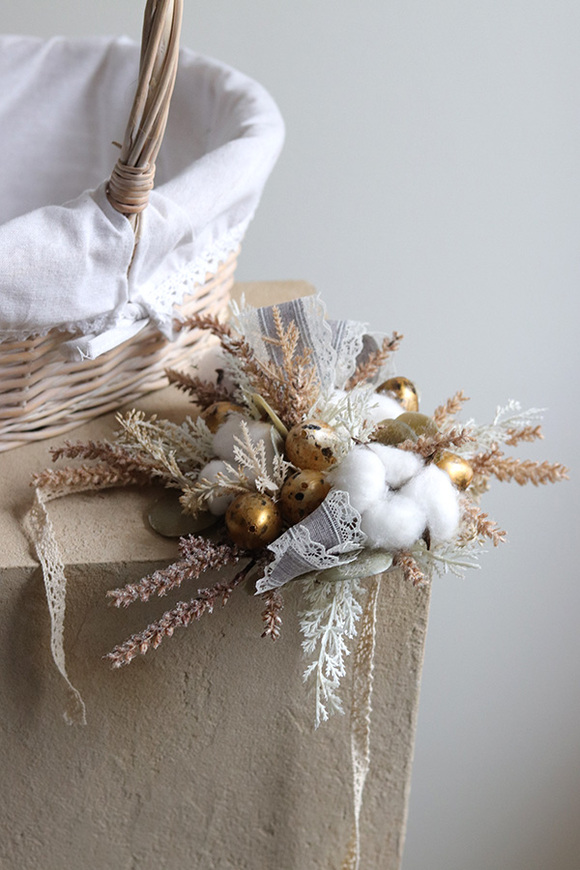 Stonovany, dekoracja do koszyczka z jajkami