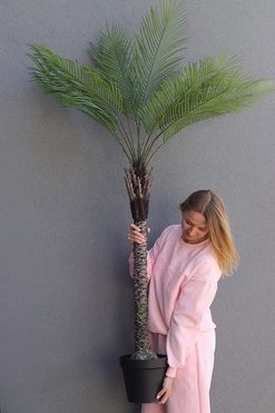 OD RĘKI Palma Kanaryjska, sztuczna roślina w doniczce, wys.185cm