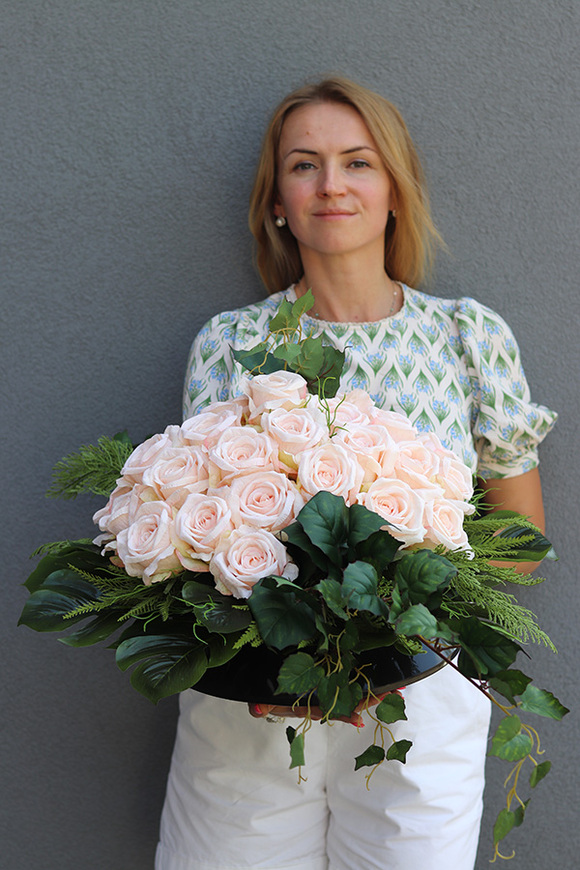 Culli Rose, zestaw dekoracji nagrobnych