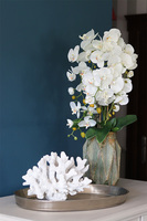 Mattea Gold, storczyk w metalowym naczyniu, wys.82cm