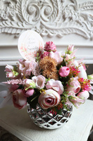 Beltresa, kompozycja na prezent z napisem na piku, wym26x27cm