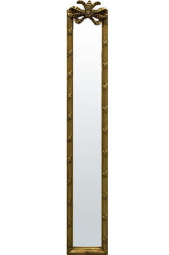 Palais C, lustro w złotej ramie, wym.117x18cm