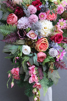 Valentina, komplet dekoracji nagrobnych, wiązanka + bukiet