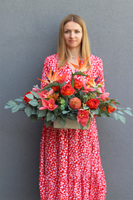 Pomarańczarnia, komplet dekoracji nagrobnych