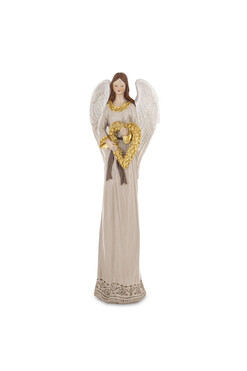 Kaliel A, figurka świąteczna anioł, wys.38cm