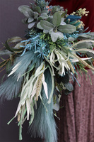 Rewia Blue, niebieski bukiet dekoracyjny