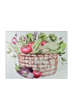 Aria D, szklana deska do krojenia z nadrukiem, wym.40x30cm