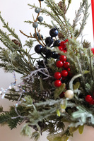 Denerra, świąteczny stroik w pucharze