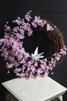 Gołębica na Jabłoni, wiosenny wianek dekoracyjny