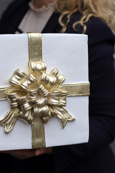 Xmas Glamour, figurka świąteczna prezent 