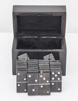 Domino, drewniany zestaw do gry, wym.8x10x6cm