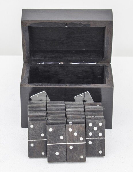 Domino, drewniany zestaw do gry, wym.8x10x6cm