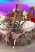 Easter Lavender, dekorowany koszyczek wielkanocny