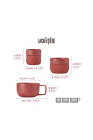 La Cafetiere, kubek - zestaw dla kawosza