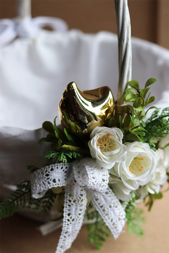 Lossa 2, dekorowany koszyczek wielkanocny