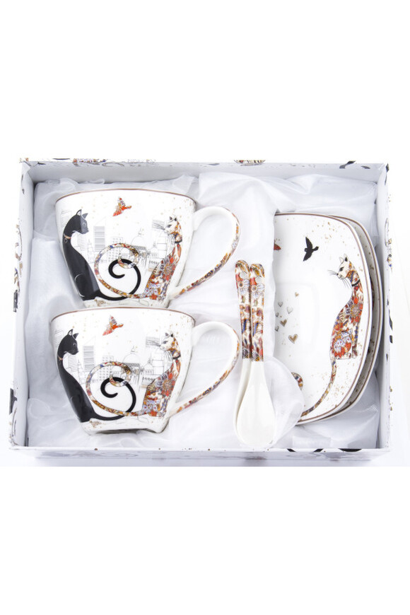 Catz, komplet filiżanek na prezent