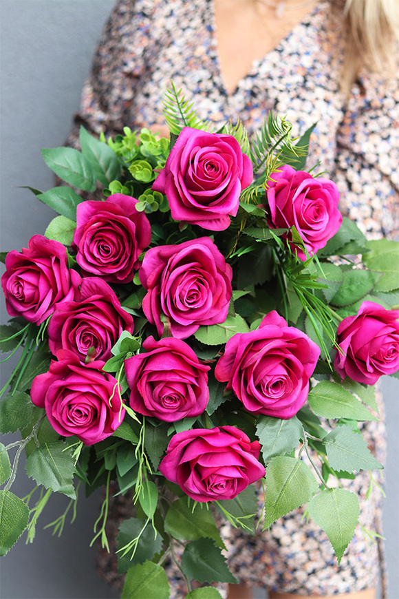 Fuksja Maria Kallas, bukiet nagrobny we wkładzie